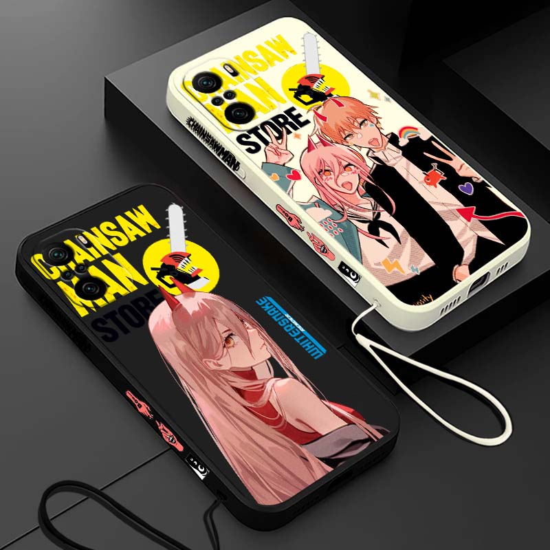 Xiaomi Redmi Note 13 - Capa de Celular Anime Chainsaw Man