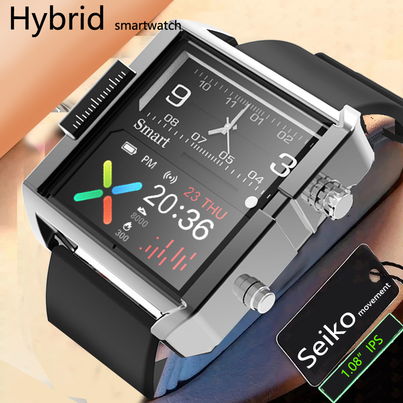 Smartwatch Custom - Smartwatch híbrido T9 com monitor de