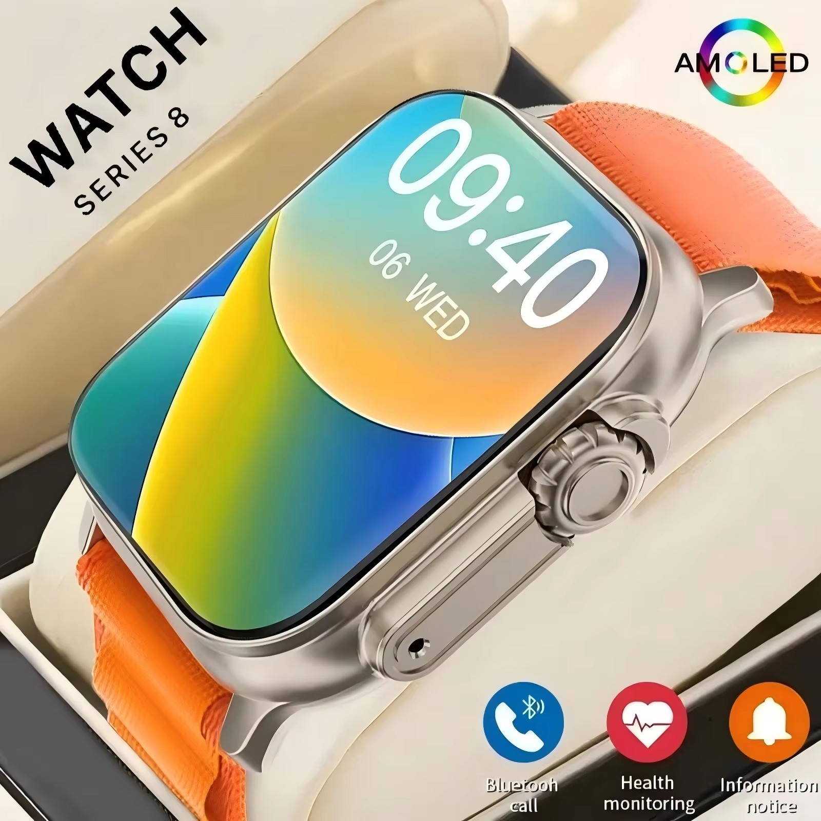 Smartwatch X12 - Original t900 ultra 2 relógio inteligente