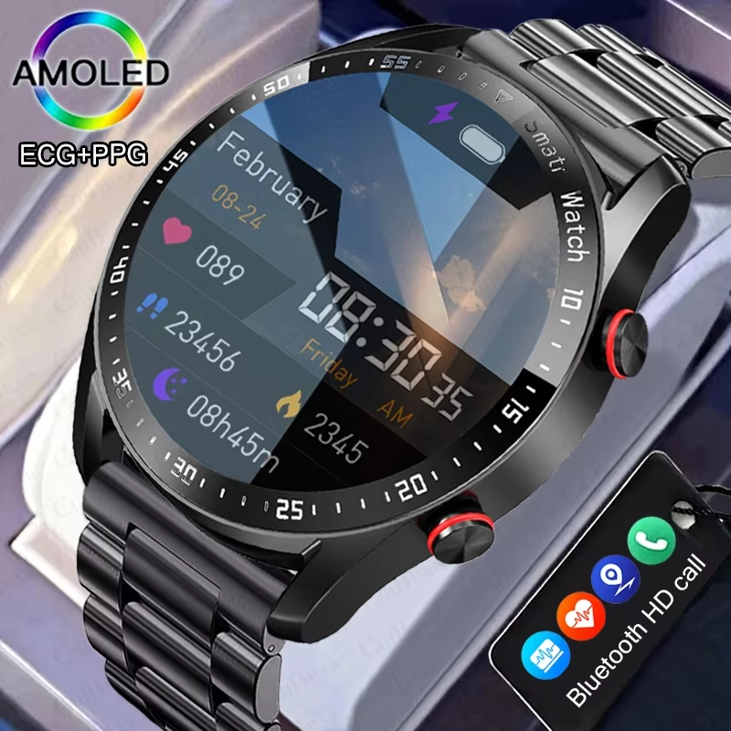 Smartwatch Custom - Relógio Inteligente Esportivo para Homens e