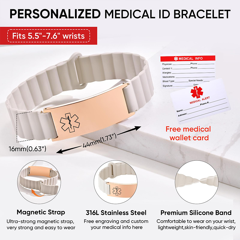 Pulseira de Identificação Médi - Rugged Sport Strap avaliação e preço