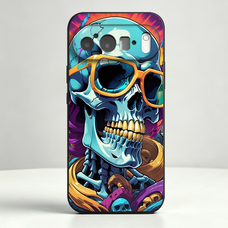 Capa Neon Pop Art Skull para G - Google Pixel 9 avaliação e preço