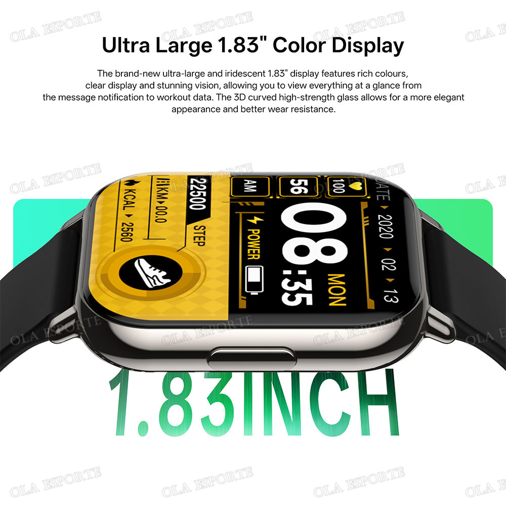 Novo Relógio Inteligente 1.83' - Smartwatch X12 avaliação e preço