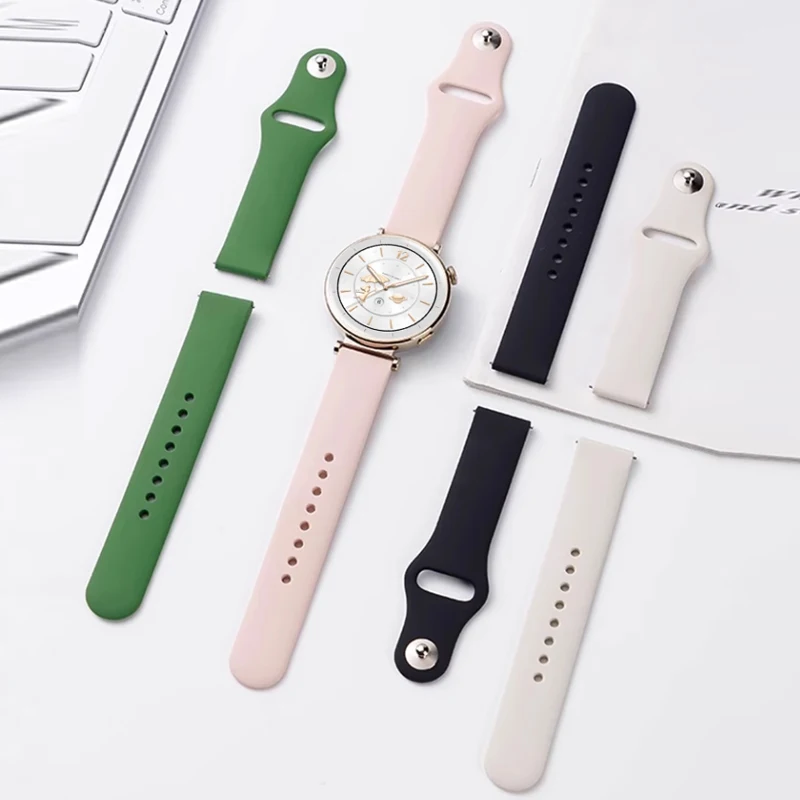 Pulseira de relógio de silicon - Fossil Smartwatch Accessories avaliação e preço