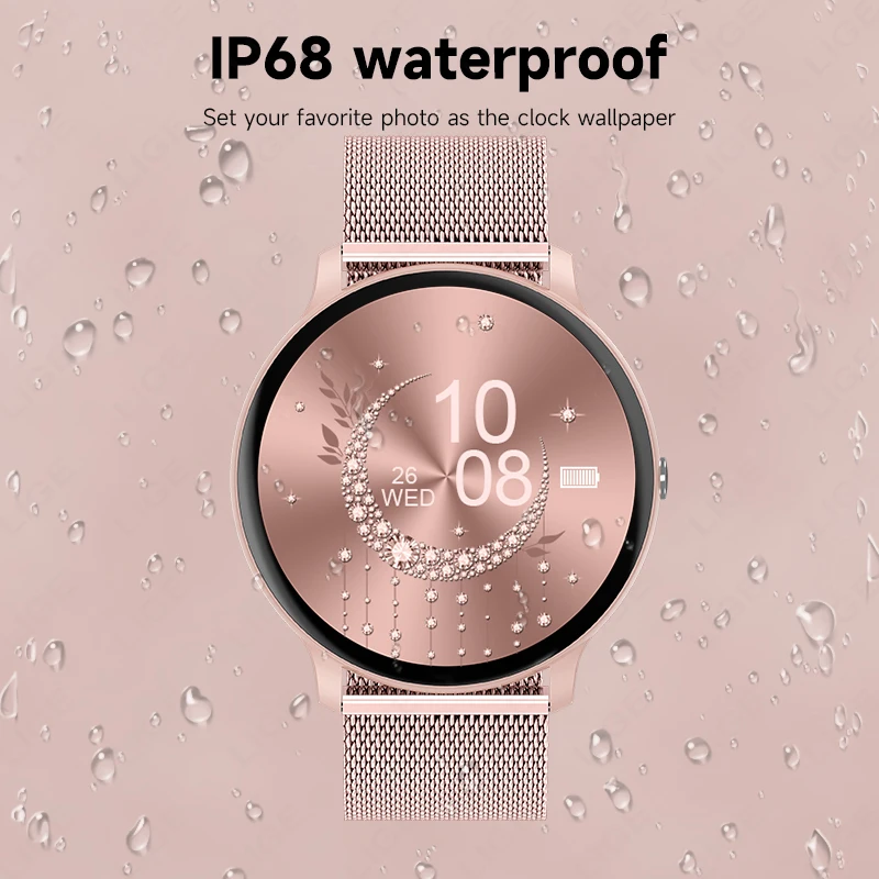 Relógio Inteligente LIGE com C - Smartwatch Custom avaliação e preço