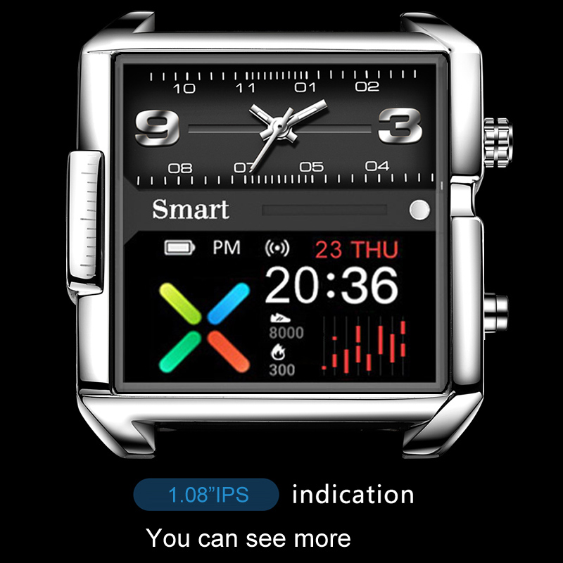 Smartwatch híbrido T9 com moni - Smartwatch Custom avaliação e preço