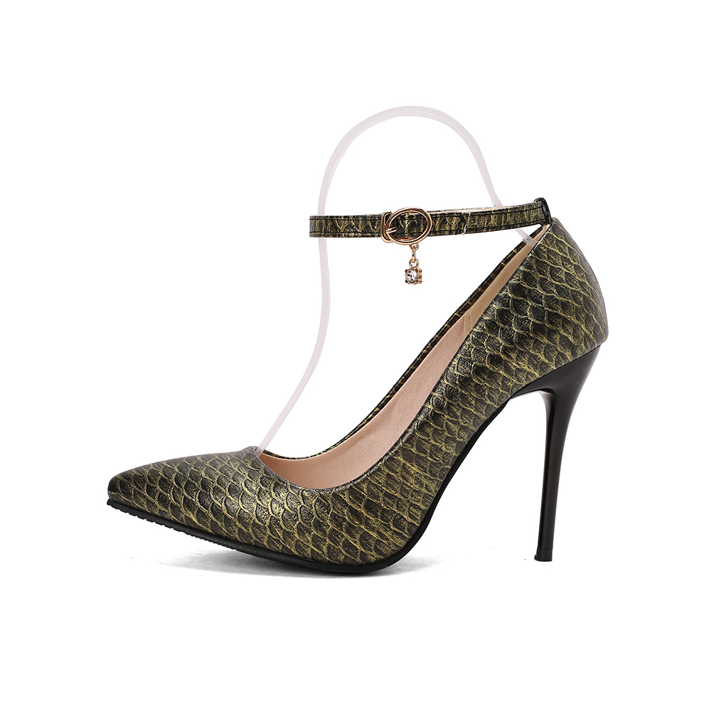   Sapatos Femininos Clássicos  - Leather Classic Strap avaliação e preço