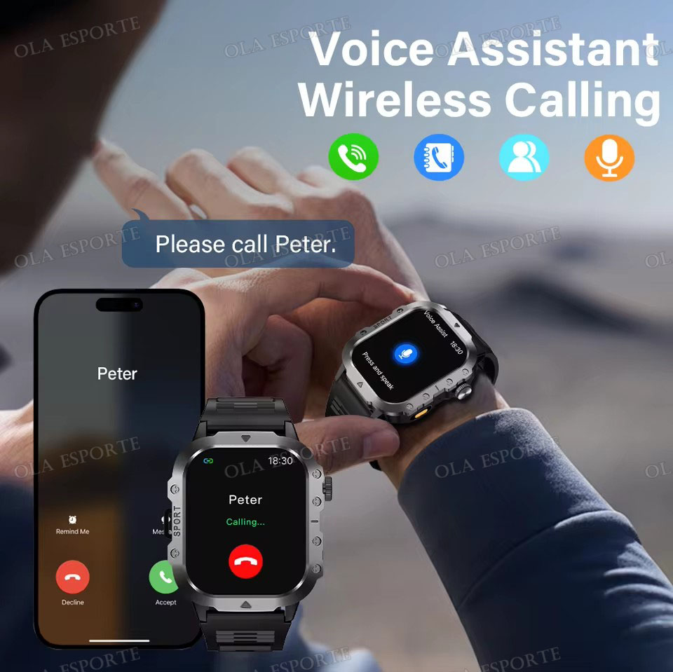Novo Smartwatch Militar 2026 p - Smartwatch X12 avaliação e preço