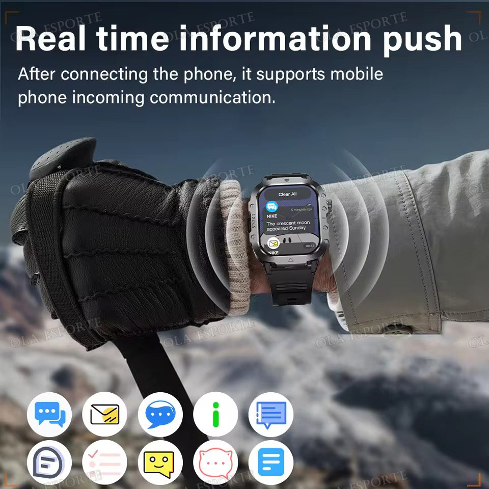 Novo Smartwatch Militar 2026 p - Smartwatch X12 avaliação e preço