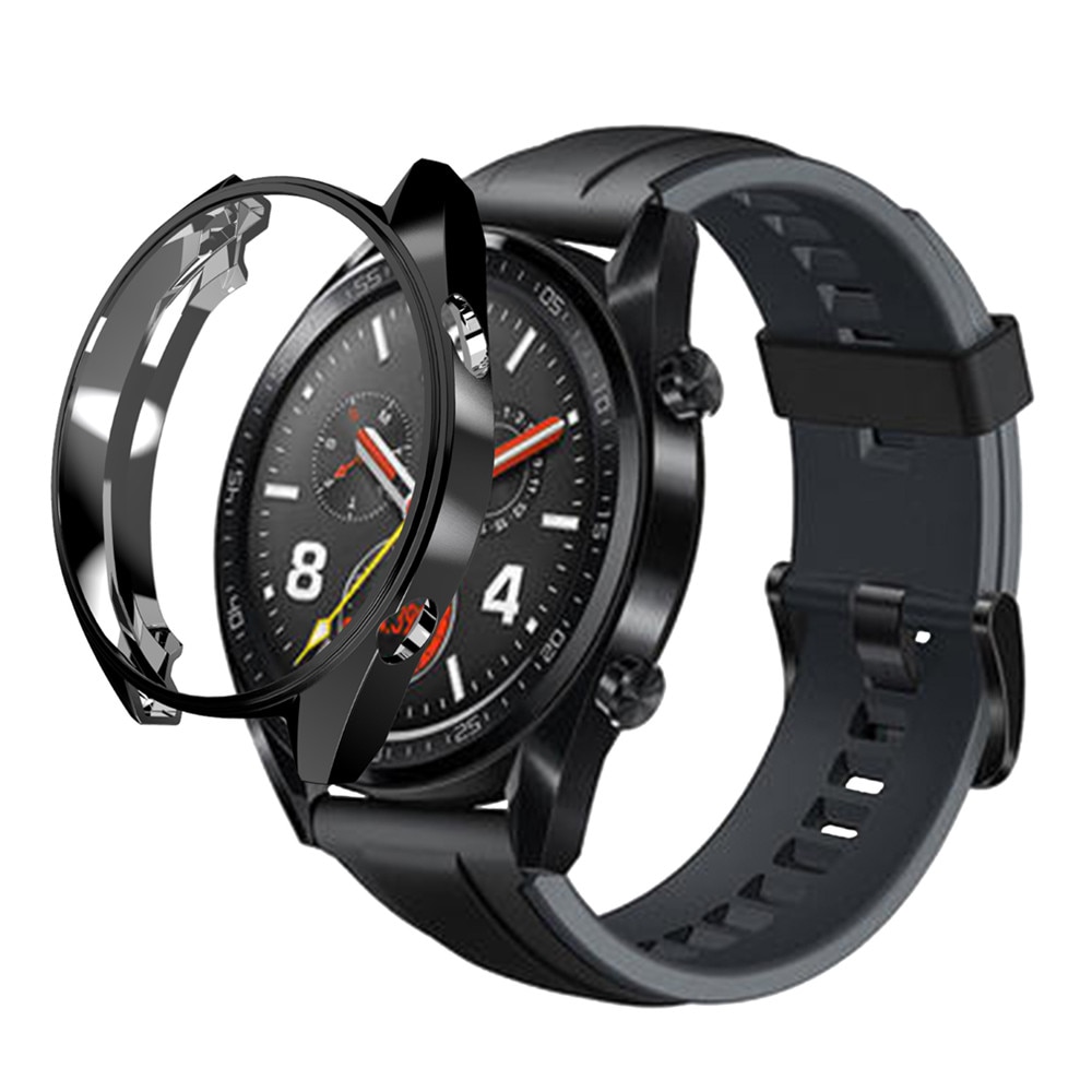 Huawei-relógio gt com capa par - Titan Smartwatch Accessories avaliação e preço