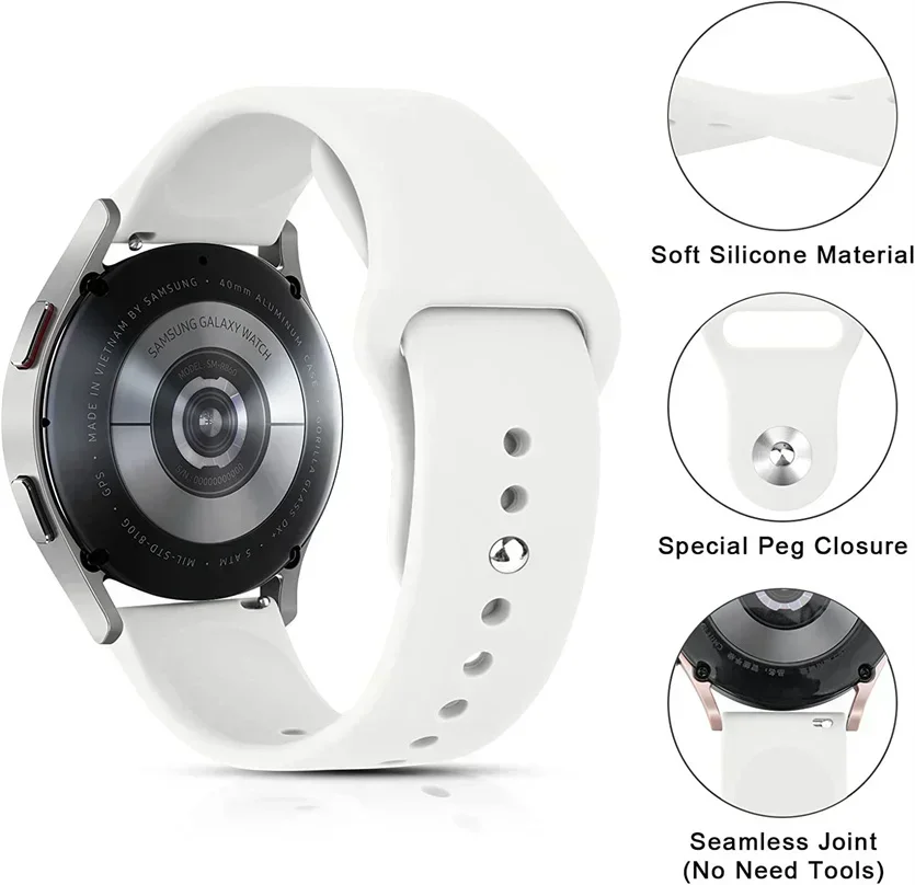 Pulseira de relógio de 20 mm e - Motorola Smartwatch Accessories avaliação e preço