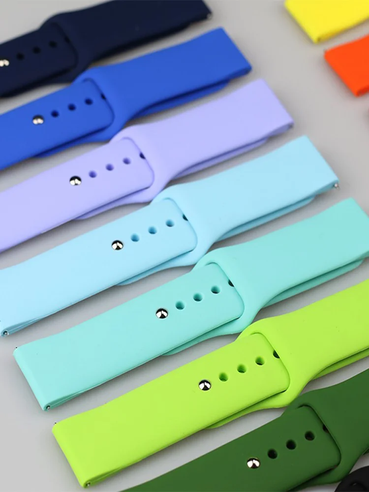 Pulseira de silicone de 18mm p - Titan Smartwatch Accessories avaliação e preço
