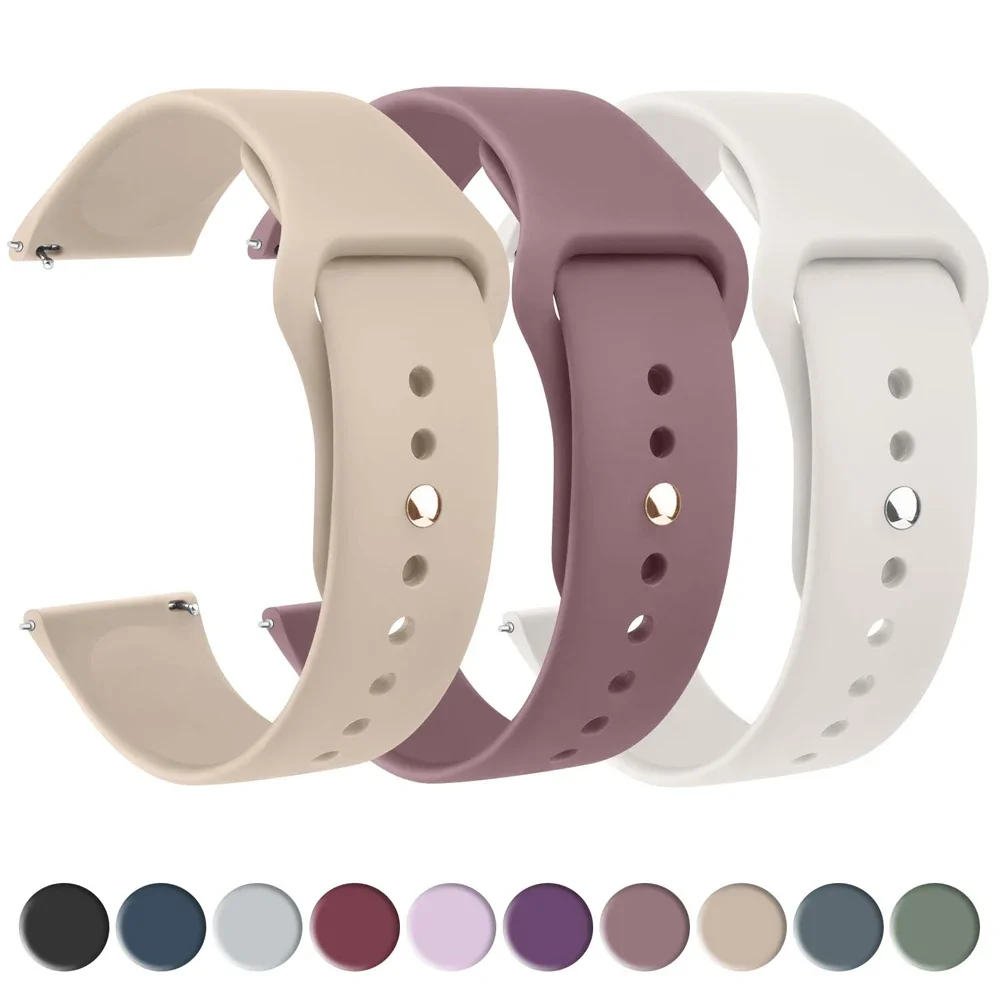 Pulseira de silicone de 18mm p - Titan Smartwatch Accessories avaliação e preço